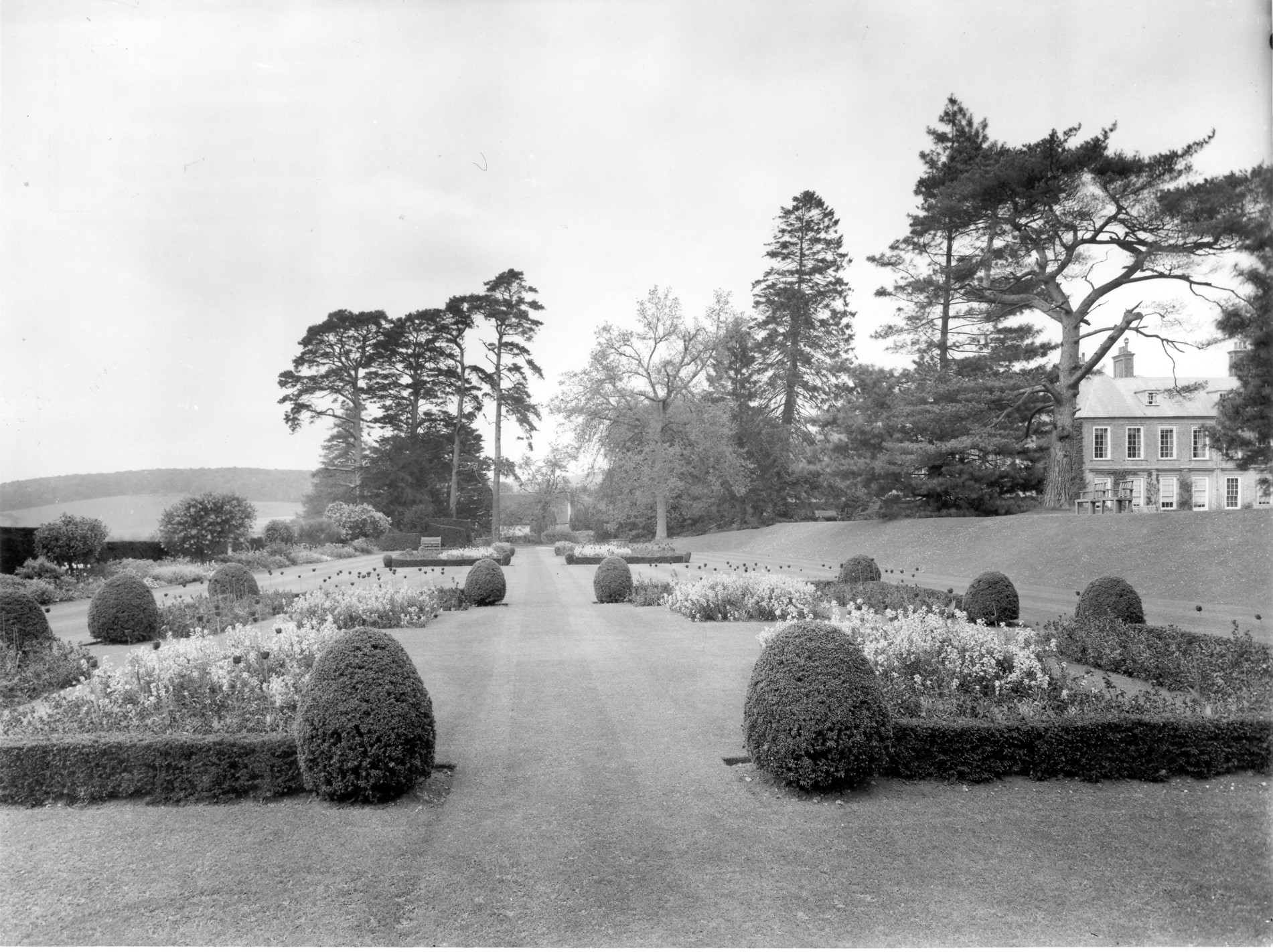the parterre gardens 